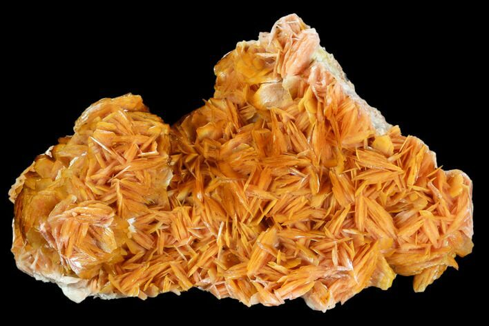Pink and Orange Bladed Barite - Mibladen, Morocco #103733